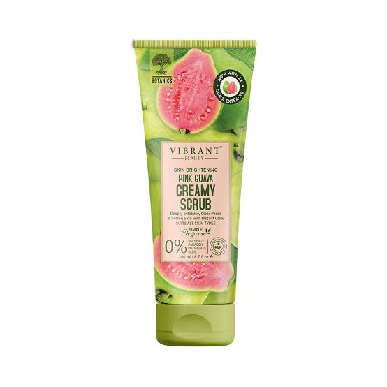 Vibrant Whitening Pink Guava Creamy Scrub 200ml