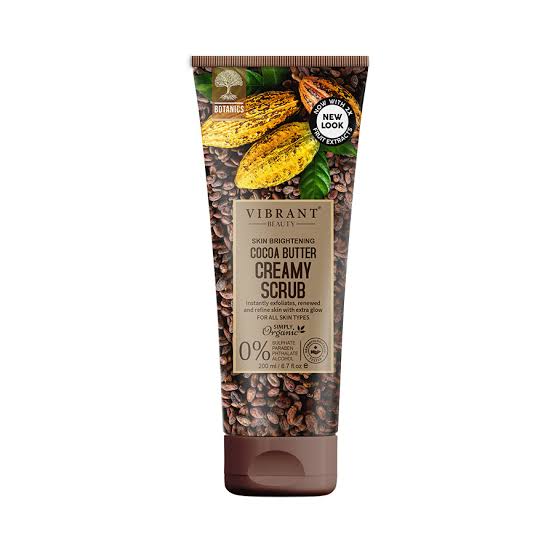 Vibrant Whitening Cocoa Butter Creamy Scrub 200ml