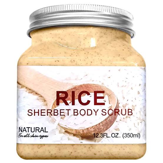 Natural Rice Body Scrub 350ml