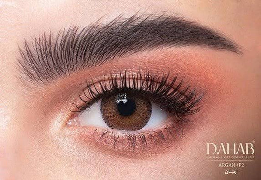 Dahab argan lens #P2 with lens water/liquid/solution B.C8.6mm,Dia 14.0mm