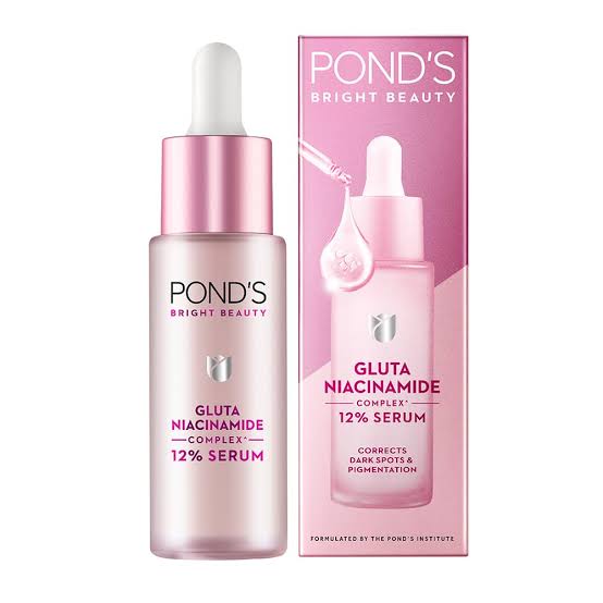 Pond’s Anti-Pigmentation Serum with 12% Gluta-Niacinamide Complex for Flawless Radiance, Reduces Pigmentation from day 7, 30 ml