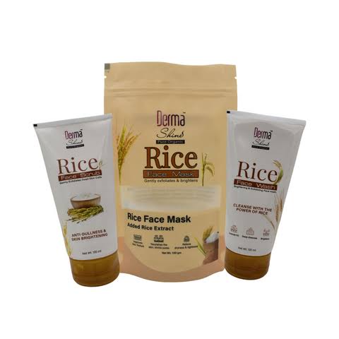 DermaShine rice facial kit