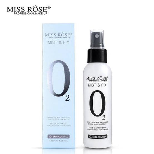 MISS ROSE O2 Mist & Fix Setting Spray FIXER 125ml