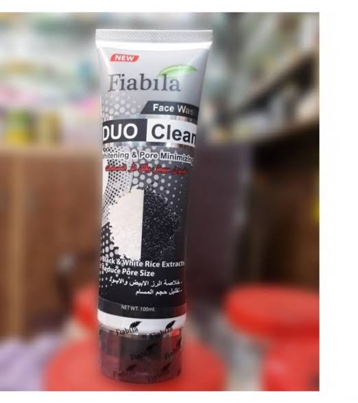 Fiabila duo clean whitening pore minimize face wash 100ml