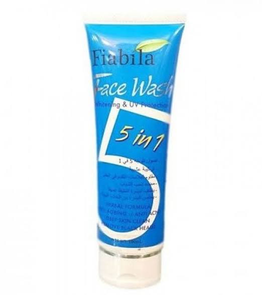 Fiabila 5in1 face wash whitening100ml