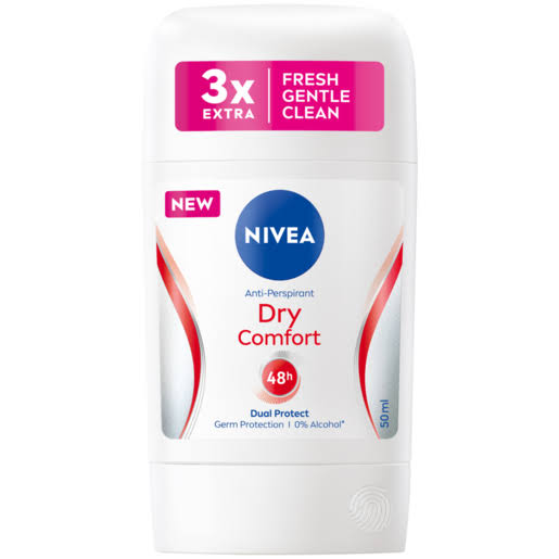 Nivea deodorant Stick dry comfort 48hrs protection 50ml