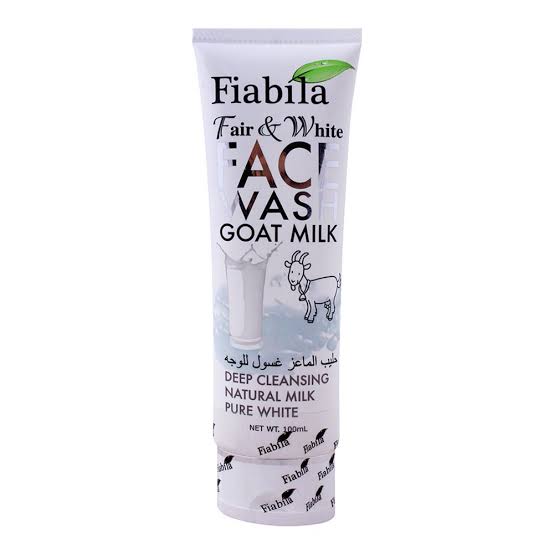 Fiabila goat milk whitening face wash 100ml