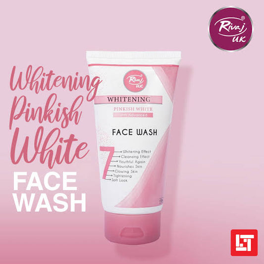Rivaj pinkish white 7in1 face wash 100ml