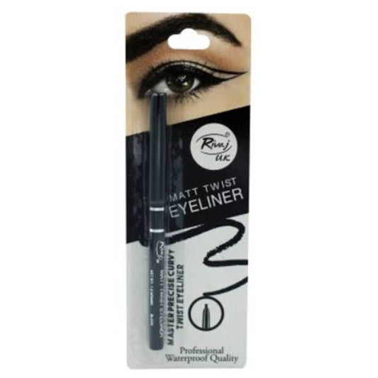 Rivaj rotate twisted black liner waterproof