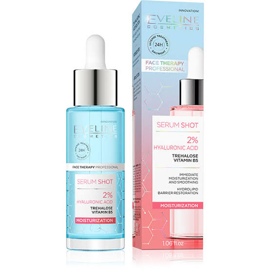 Eveline Serum Shot 2% Hyaluronic Acid – Moisturization 30ml