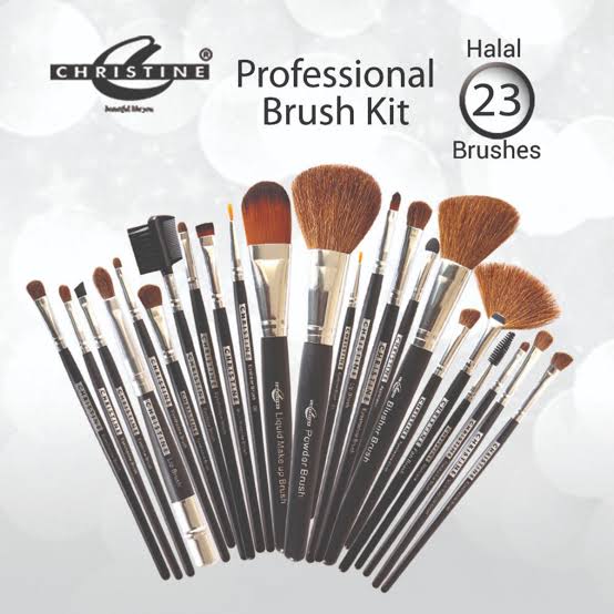 Christine Large Brushes Kit Set - 23 Pieces