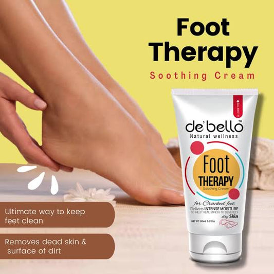 Debello Foot Therapy cream for cracked feet 150ml