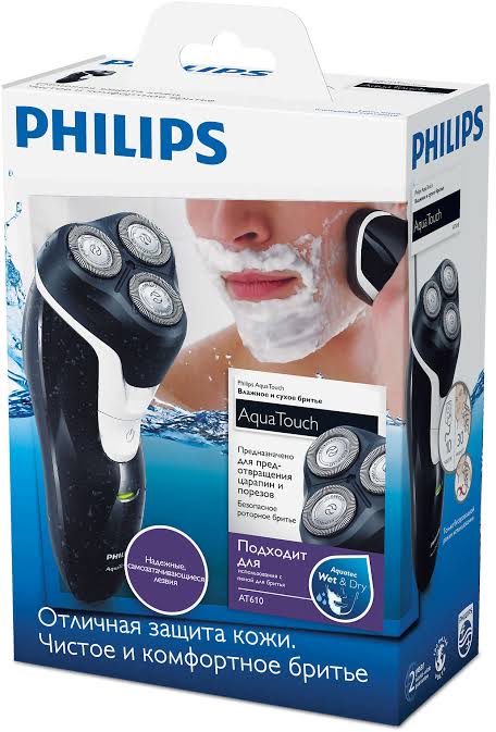 Philips AquaTouch Wet&Dry electric shaver AT610