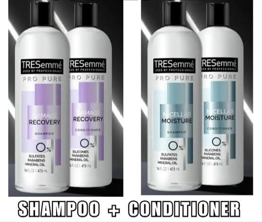 Tresemme 0% Sulfate 473ml Shampoo/Conditioner