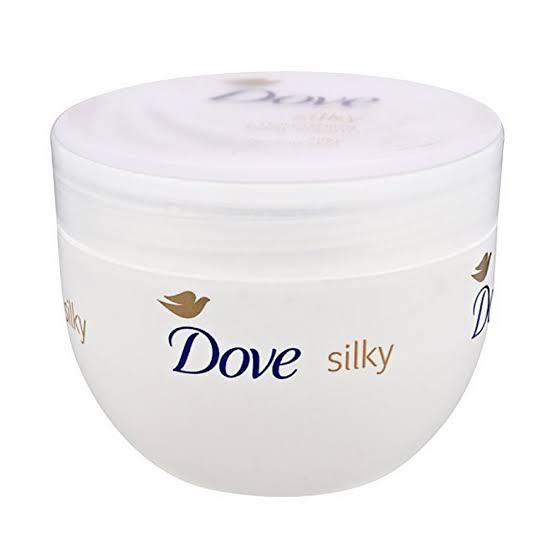 Dove silky nourishment body cream 300ml