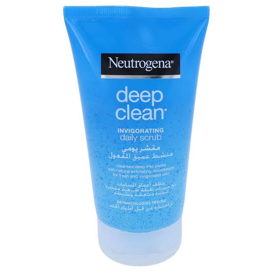 Neutrogena Deep Clean daily scrub face wash 150ml