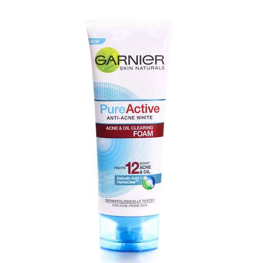 Garnier pure active AntiAcne Oil control Face Wash SalicylicAcid medicated 100gm