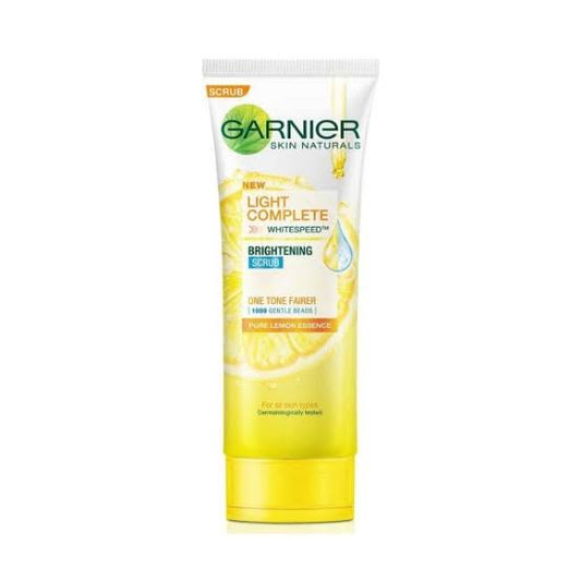Garnier brightening scrub face wash 100ml