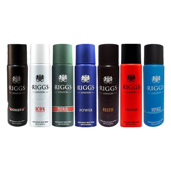 RIGGS London Body Sprays 250ml