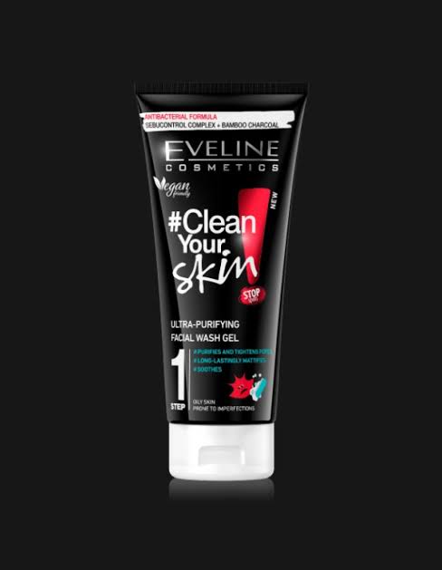 Eveline Bamboo charcoal Face Wash 200ml