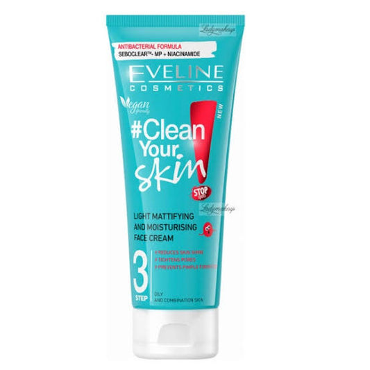 Eveline 3in1 wash,scrub,mask 200ml AntiSpots, Oily Skin