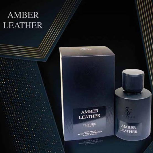 AMBER LEATHER Fleure Scents Eau de Parfum 100ml