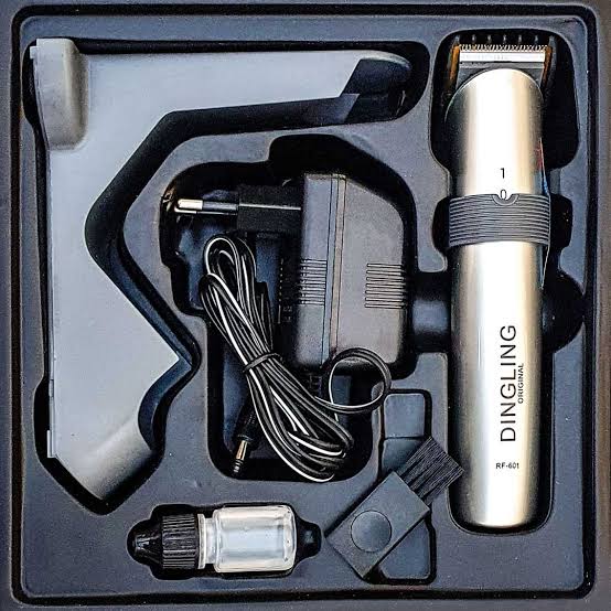 Dingling RF-601 Professional Hair And Beard Trimmer-Silver