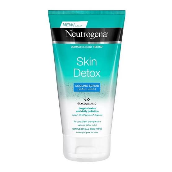 NEUTROGENA SKIN DETOX COOLING SCRUB (GlycolicAcid) 150ML