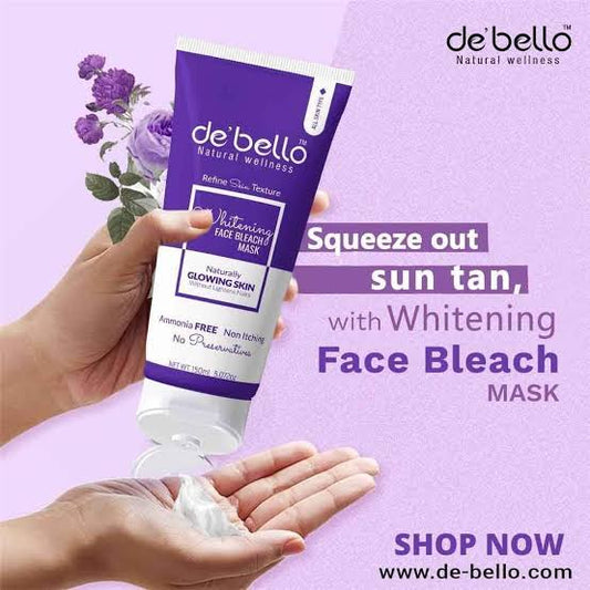 DeBello Whitening Face Bleach Mask 150ml