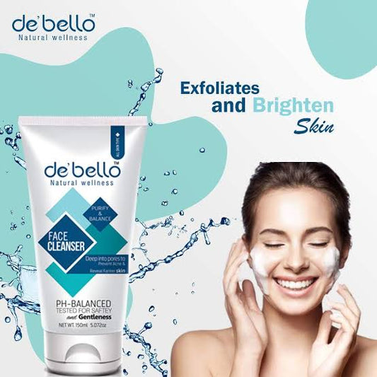 DeBello Brightening Face Cleanser 150ml