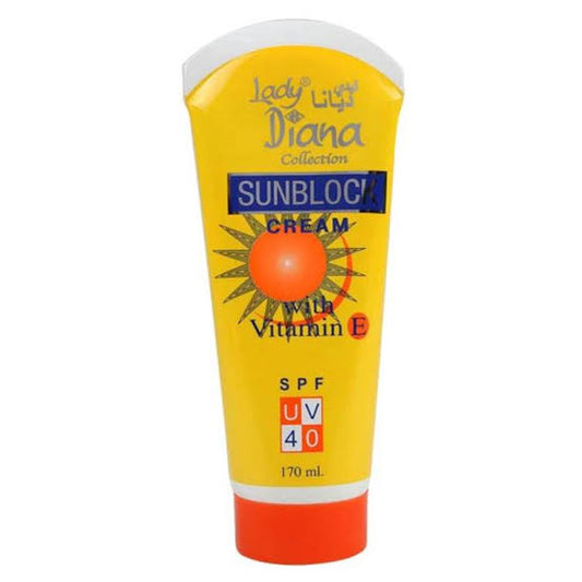Lady Diana Sunblock VitaminE cream SPF 40 170ml