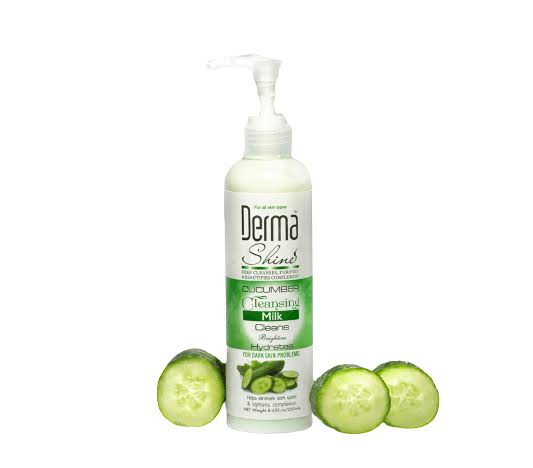 Derma shine cucumber cleansing Milk 250ml