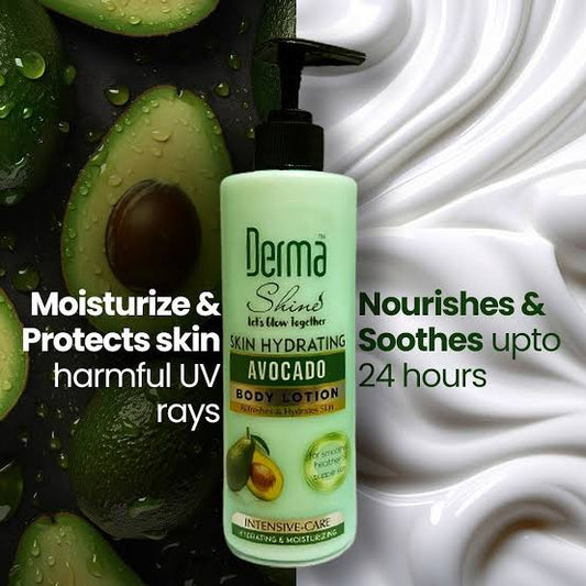 Derma Shine Avocado Nourishes & soothes Body Lotion 396ml