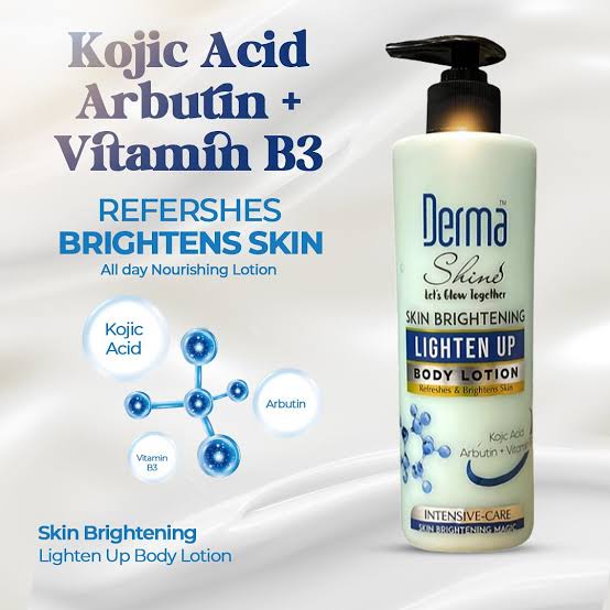 Derma Shine Arbutin VitaminB3 Kojic Acid Body Lotion 396ml