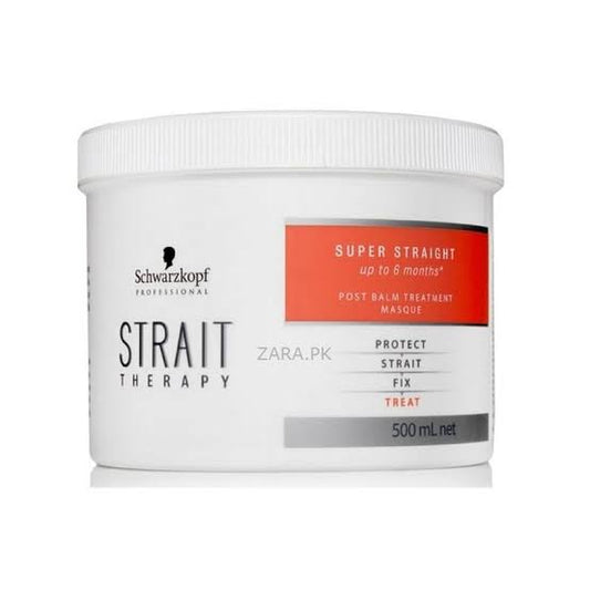 Schwarzkopf Strait Therapy Post-Treatment(Hair Masque) 500ml