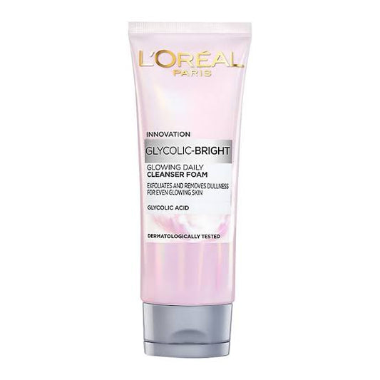 LOreal Paris Glycolic Bright Glowing Daily Cleanser Foam 100ml