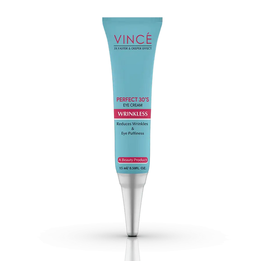 Vince perfect 30's eye cream hyaluronic acid & retinol for wrinkles,puffiness 15ml