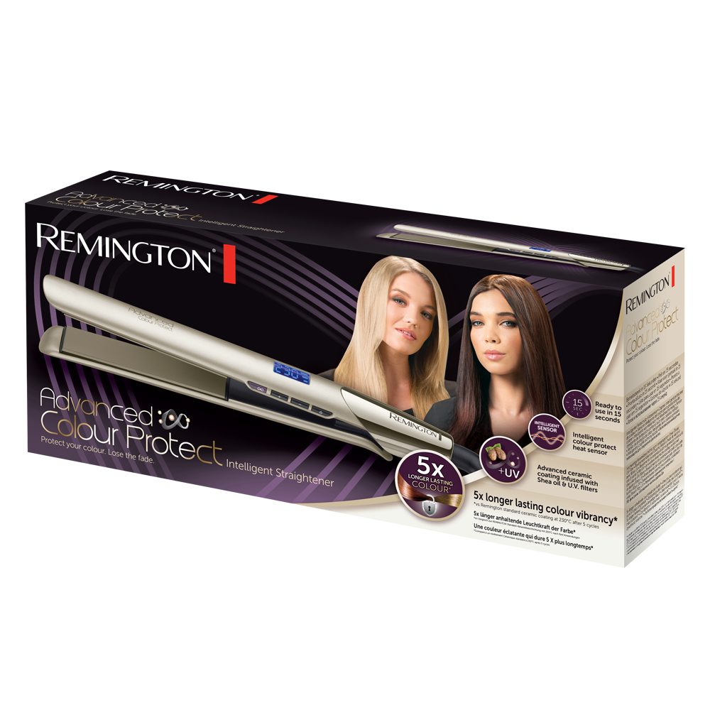REMINGTON HAIR STRAIGHTENER S8605- ADVANCED COLOUR PROTECT with 1 year warranty
