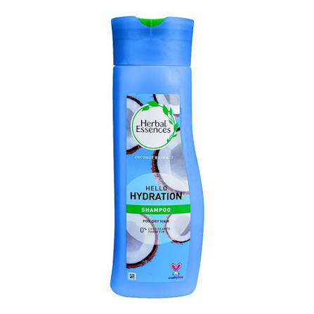Herbal essence coconut extract hello hydration shampoo no silicone, no paraffin,no colorant 400ml