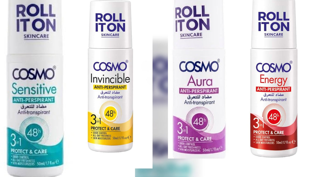Cosmo anti perspirant roll on 50ml