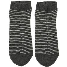 Ankle grey color cotton Socks