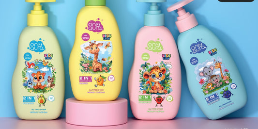 OnlyAura kids 2in1 shampoo bodywash350ml