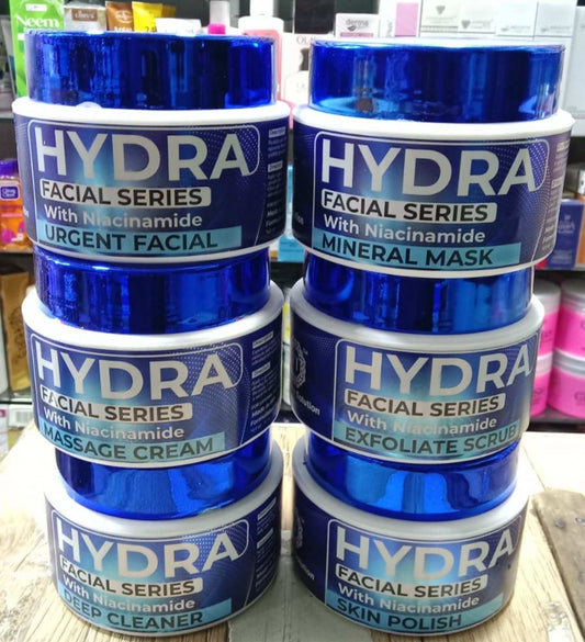 Hydra with Niacinamide complete Whitening Facial 6 Jar 300ml quantity
