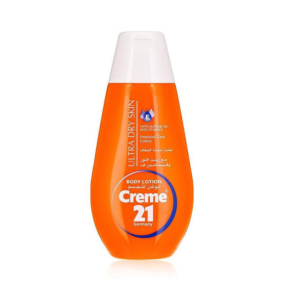 Creme 21 ultra dry skin lotion with vitamin E almond oil 250ml