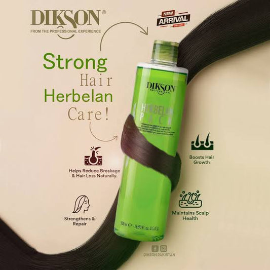Dikson Herbelan Pack Balsamic Shampoo, Citric Acid, For All Types Of Hair, 500ml
