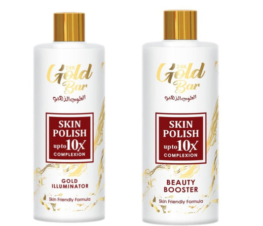 Danbys 24 K gold bleach 100gm powder 200ml booster(developer)