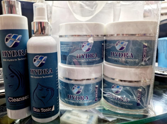 Hydra Brightening facial 6 products 300ml each