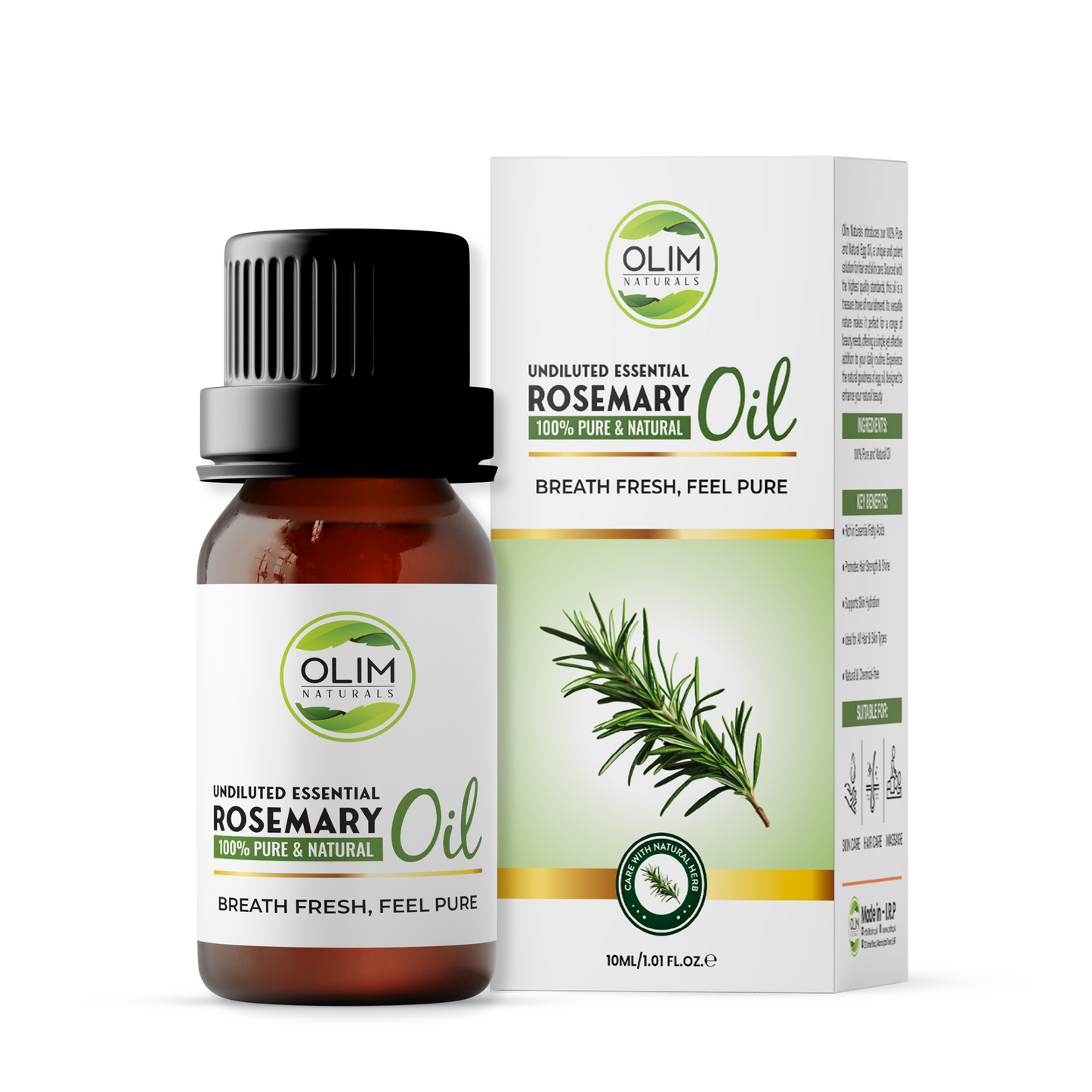 OLIM Rosemary Oil for hair & face both 10ml