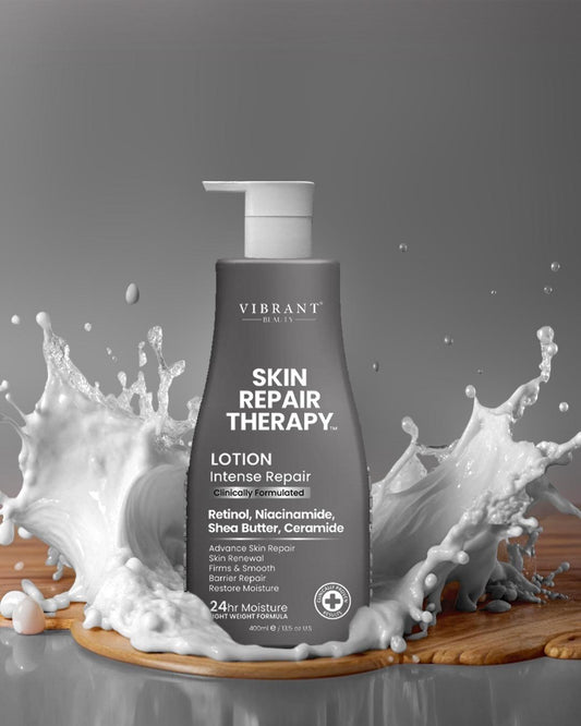 Vibrant moisturising lotion intense repair retinol, niacinamide,shea butter,ceramide
