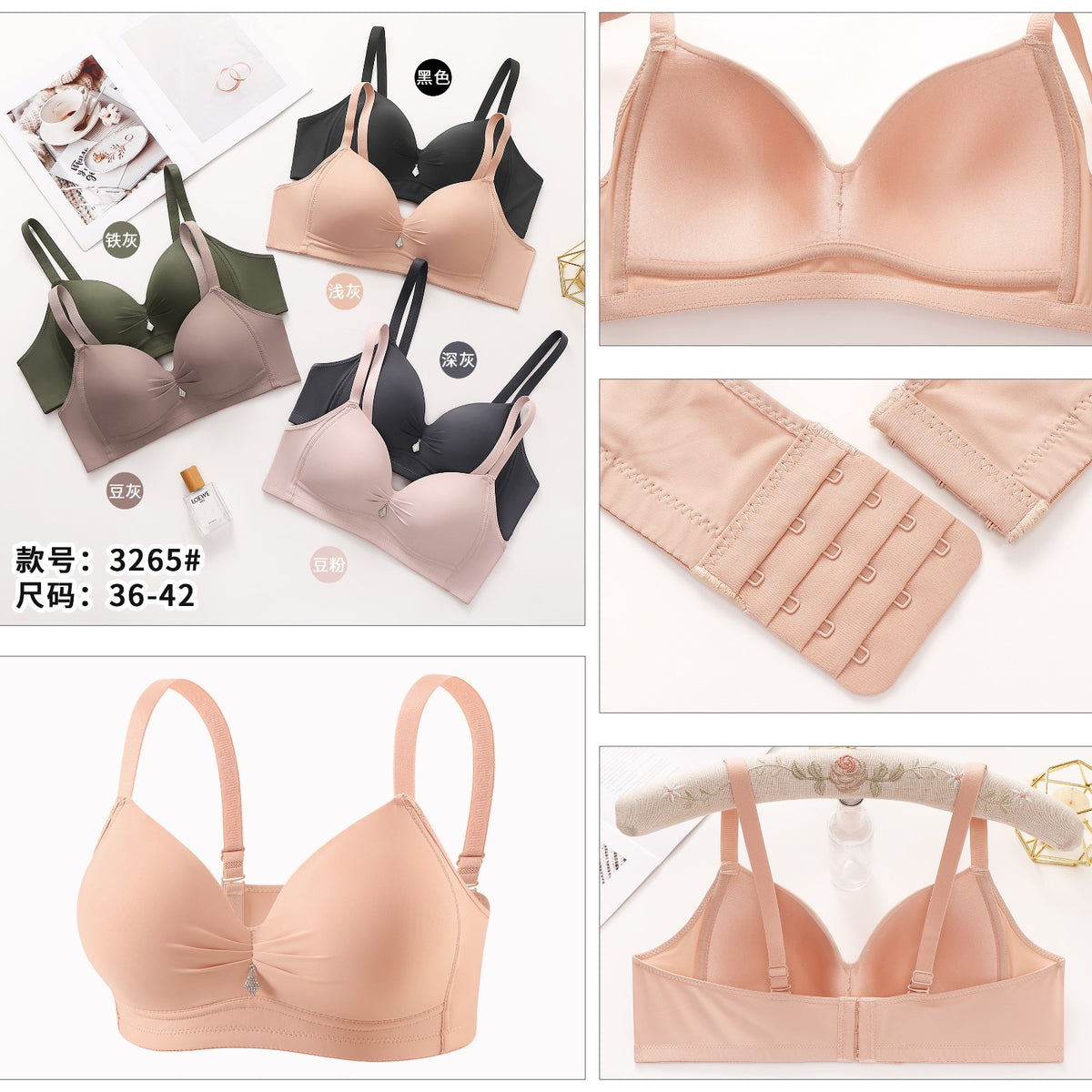 Paerlan padded Bra article 3265